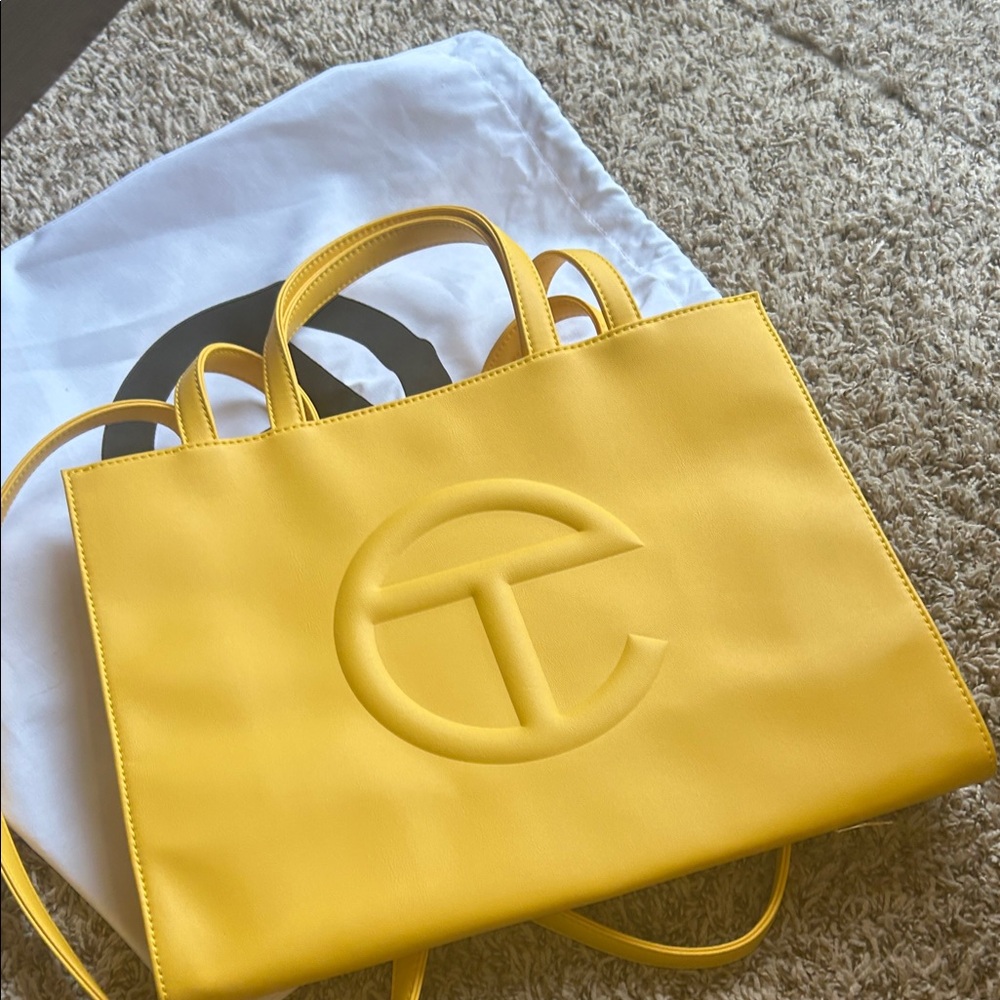 Telfar Sunlit Yellow Tote Bag